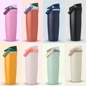 30oz/40oz Stainless Steel Vacuum Insulated Bottle, 6-12 Hour Thermal Insulation, Leak-Proof
