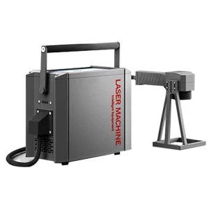 30w Small Business Machine Idea Easy to Operate Handheld Laser Fiber Marking Machines Laser Engraving Screen Printing Machine