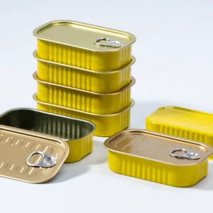 311# 125g 2 piece Empty Food Grade Tin Can for Canning Tuna Sardine