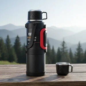 316 Stainless Steel Double-Layer Large Capacity Vacuum Water Kettle