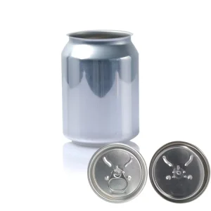 330ml 355ml Sleek Aluminum Metal Cans Empty Beverage and Beer Cans With Lid Quality Soda Cans