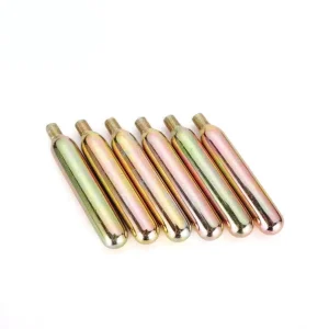33g Steel CO2 Cartridge Non-Refillable 1/2 UNF Thread CO2 Gas Cylinder for PFD Life Vest CE Certified