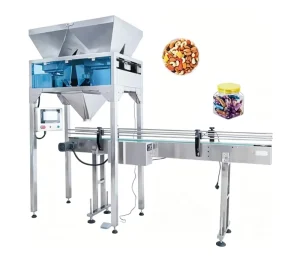 4-in-1 Conveyor Granule Weighing and Filling Machine for Food Industry