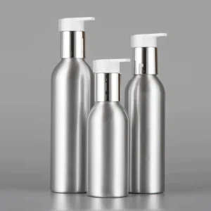 40 200ml UV Protective Aluminum Bottles Airless Pump Cosmetic Containers for Luxury Serums Shampoo Refillable Premium Metal Jars