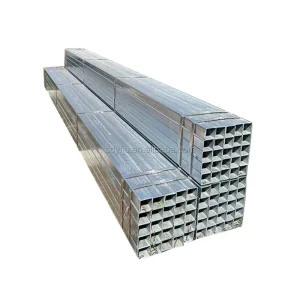 40*40 60*60mm Welded GI square Steel Tube ASTM Standard Rectangular Galvanized Steel Tube