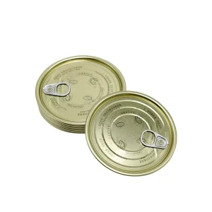 401# 99mm Tinplate Easy Open End Lid for Food Cans
