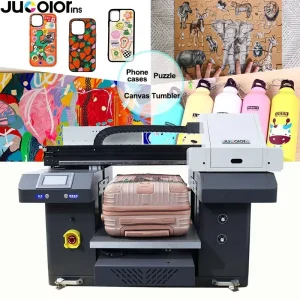 4060 UV Printer for Tumblers Stainless Cans Conical Items Full Color Bottle UV Printing Machine