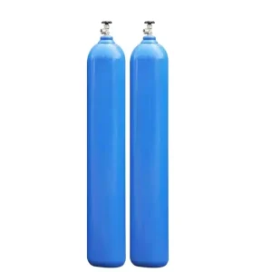 40L 150bar 5.7mm ISO TPED Seamless Steel Oxygen Gas Cylinder WMA219-40-15
