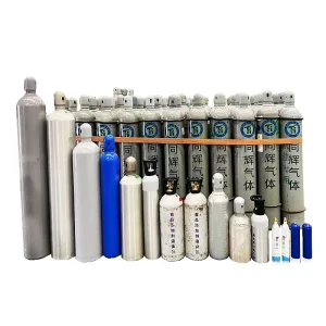 40L 44L 47L Steel High Pressure Industrial Gas Cylinder with ISO GB DOT Standards