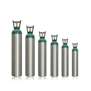 40L 50L High Pressure Helium Nitrous Oxide Carbon Dioxide Gas Cylinders CE DOT ISO Certified by Chinese Manufacturer