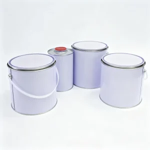 4L Custom Tinplate Cylinder Can Leak Proof Rust Resistant Aerosol for Paint Solvent Adhesive Resin Chemical Industrial OEM