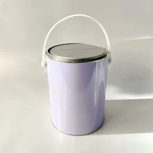 4L Tall Tinplate Can with Brush Cap for Chemical Fluids