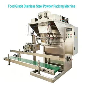 5-50kg Food Grade 304 Stainless Steel Pneumatic Semi-Automatic Powder Packaging Machine for Flour and Feed Bags