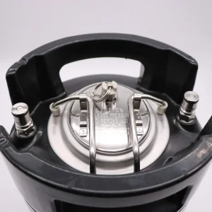 5 Gallon (20L) ECO OEM Draft Beer Keg Custom Slim Stainless Steel Homebrew Recyclable Bucket Food Grade Certified Rubber Handle