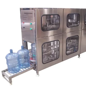 5-Gallon Bottle Water Filling Machine for Mineral Water Refilling Stations with Washing, Sealing and Packing