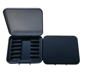5-Pack or 6-Pack Child-Resistant Metal Tin Box with Safety Button