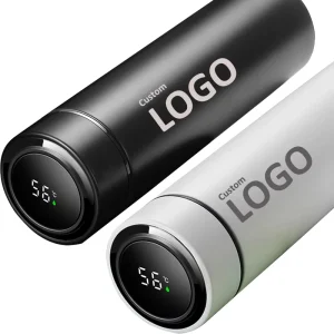 500Ml Thermal Vacuum Flask Metal Thermos Smart Drinkware Drink Stainless Steel Water Bottle With Temperature Display