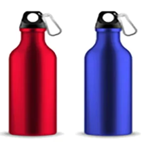 500ml Aluminum Cycling Water Bottle with Dust Cover