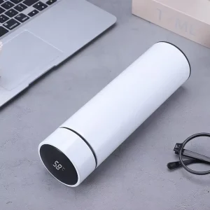 500ml Double-Wall Stainless Steel Smart Water Bottle with Temperature Display for Daily Hydration Office Travel