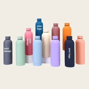 500ml Personalized Stainless Steel Water Bottle American Style Metal Insulated Bottle Gym Sport Drink Bottles