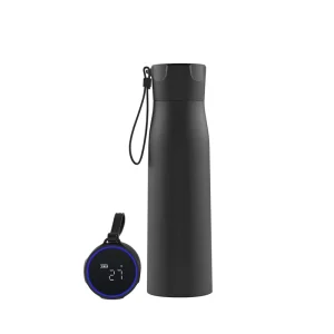 500ml Portable 316 Stainless Steel Smart Drinking Water Bottle with Temperature Display and Drink Reminder