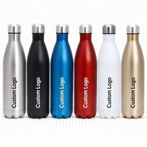 500ml SUS316 Stainless Steel Vacuum Insulated Sports Water Bottle for Camping