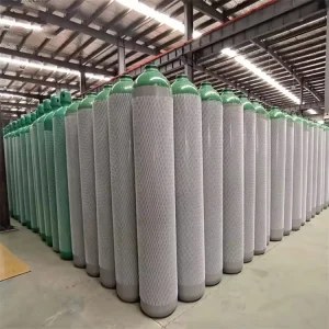 50L 200Bar gas cylinder for nitrogen, argon, oxygen, and helium balloons