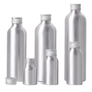 50ml 100ml 120ml 250ml Aluminum Bottles With Lid Aluminum Screw Bottle