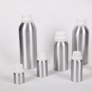 50ml 100ml 150ml 200ml 250ml 500ml 2000ml Aluminum Aroma Essential Oil Bottle with Anti-Theft Cover