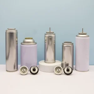 52mm Empty Metal Tin Aerosol Spray Container Metal Can Paint Aerosol Tin Can for Aerosol Setting Spray Package
