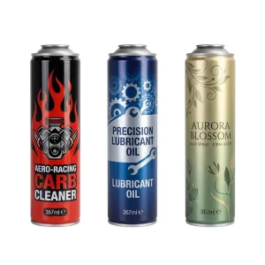 52x191mm 202×708 Tinplate 384ml 275ml 200ml Empty Neck in Aerosol Tin Can for Brake Cleaner and Spray Paint