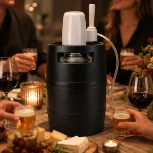 5L Outdoor Camping Mini Beer Keg Reusable HDPE Portable Food Grade Pressurized Home Brewing Party