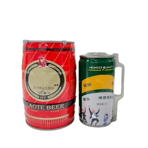 5L Tinplate Beer Keg with Custom Printing