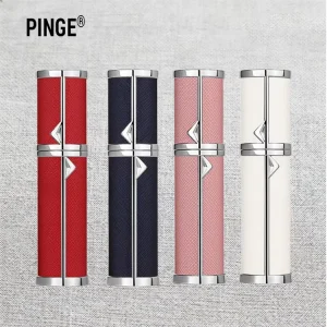 5ml 10ml Colored Perfume Bottle with Shell Dark Golden Color Manufacturers