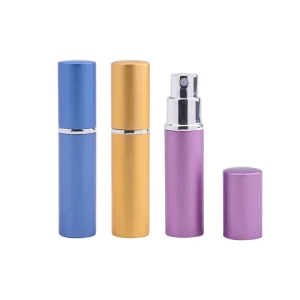 5ml 8ml 10ml Refillable Metal Perfume Spray Bottles