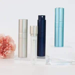 5ml 8ml Refillable Metal-Bottom Perfume Spray Atomizer Bottles