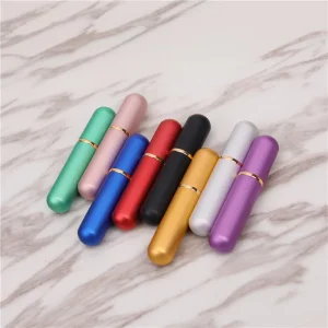 5ml Refillable Aluminum Car Perfume Atomizer Gift Set with Magnetic Box