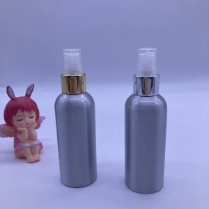 5oz Aluminum 150ml Metal Spray Bottle with Pump for Perfume Skin Care Lotion Beer and Other Cosmetics Use