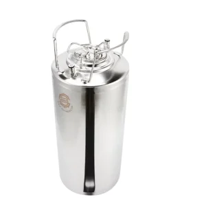 6 Liter Beer Keg Corny Keg 304 Stainless Steel Keg with Ball Lock Keg Post