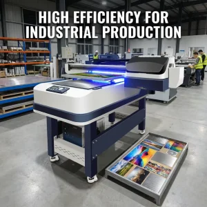 60*90cm UV Printer 3pcs I1600 I3200 Heads FlatBed Printing Machine for Wood Metal Leather Canvas Customized