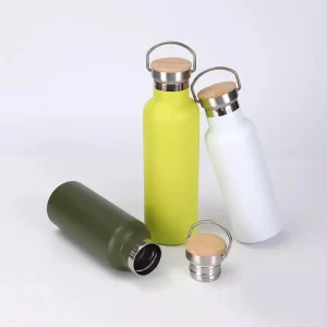600ml Flask Eco Friendly Stainless Steel Metal Vacuum Wide Mouth Water Bottle Custom Logo Classic Design Giveaways Water Bottle