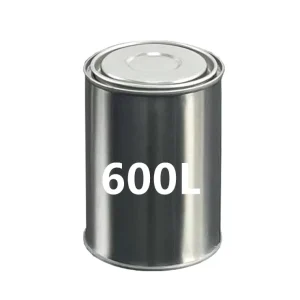 600ml Small Tinplate Can Customizable for Chemical Use with Lacquered Finish Factory Direct Sale