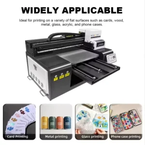 6050 UV Flatbed Inkjet Printer TX800 Print Multifunctional Tumbler Machine Golf Ball Glass Plate Phone Case Sticker Making