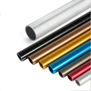 6061 6063 6082 Extruded Anodized Industrial Round Aluminum Tube Pipe