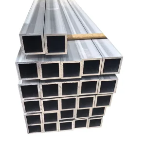 6061 6063 7075 Extruded Aluminum Round Square and Rectangular Tube