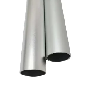 6063 T6 Extruded Aluminum Round Tube 2″ OD 0.125″ Wall 20ft Length ASTM B221 Alloy Pipe for Outdoor Construction Frame