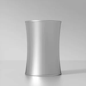 6110 Tinplate Cylinder Dumbbell Jar for Canned Fruits, Nuts, Rice, and Other Foods