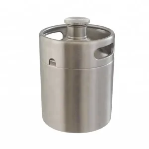 64oz 1.8L Stainless Steel Mini Keg Beer Growler
