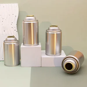 65 MM Diameter Leak-Proof Empty Aerosol Spray Can with Internal Coating for Bathroom Air Freshener