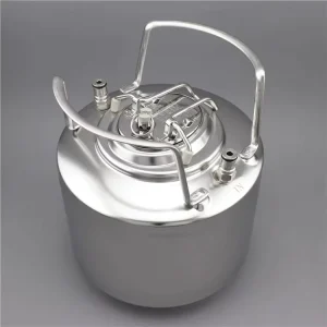 6L Ball Lock Corny Keg Cornelius Beer Keg with Handles Homebrew Dispenser